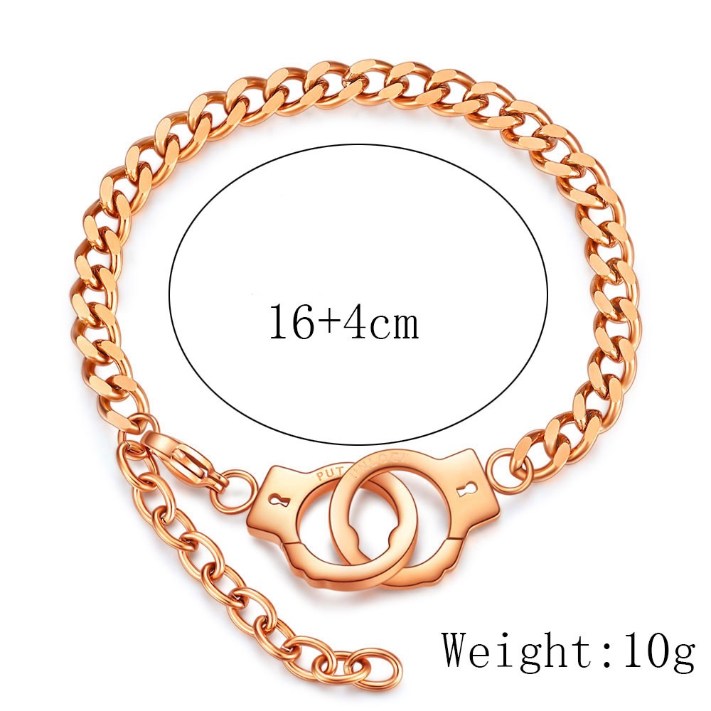 Bracciale in oro rosa da donna