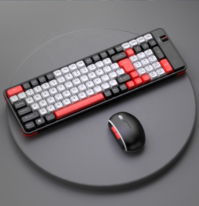 El ratón multifuncional con teclado Bluetooth combina hermosos colores y un juego de ratón y teclado inalámbrico de alta función con un enchufe - Product Image 2
