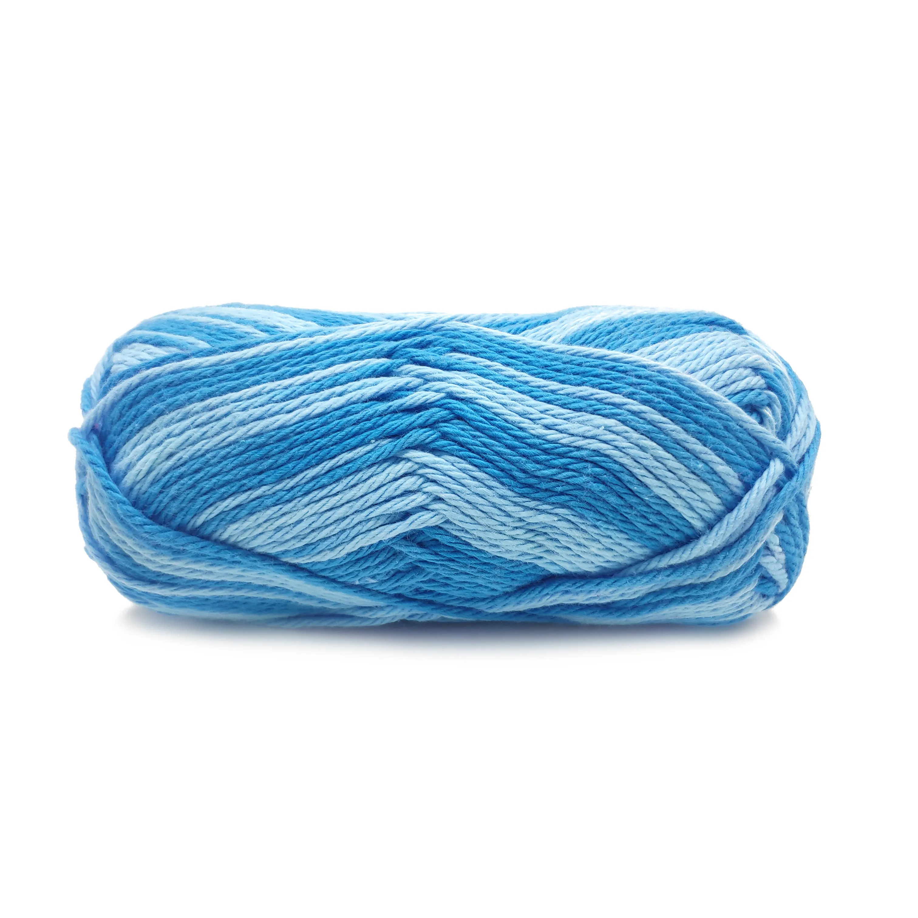 면 직공 고품질 손 뜨개질을 하는 털실