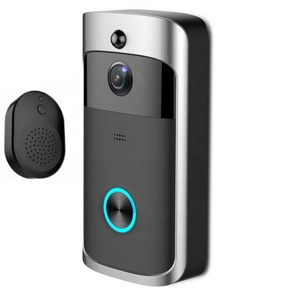 Sistema de control de acceso de seguridad para apartamentos, sensor de puerta inalámbrico con batería, cámara de alarma, timbre inteligente - Product Image 1