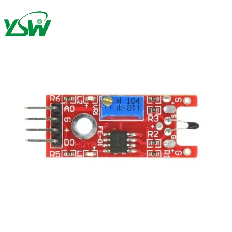 4pin digitale KY-028 termistore di temperatura modulo sensore termico interruttore per Kit di avviamento