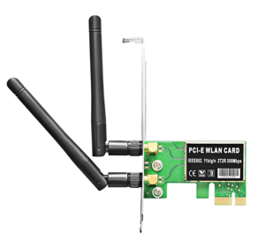 TP-Link兼容PCI-E无线网卡300M wifi接收器桌面内置卡PCIE 2T2R PCI-E适配器 - Product Image 3