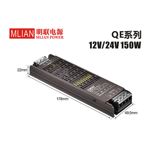 灯带WL系列36W-400W 24v单输出SMPS发光二极管开关电源3A 2A 5A输出电流 - Product Image 4