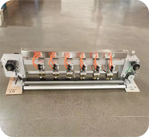 Pneumatischer Chargennummer-Herstellungsdatum-Druck mehrkantig Anti-Fälschung mehrkoppel-Band-Codiermaschine zu verkaufen