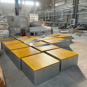 Panche da giardino in fibra di vetro per il tempo libero all'aperto panca salotto - Product Image 6