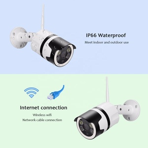 户外高清2MP 1080P Wifi IP摄像机双向音频P2P视频安全摄像机支持存储卡 - Product Image 4