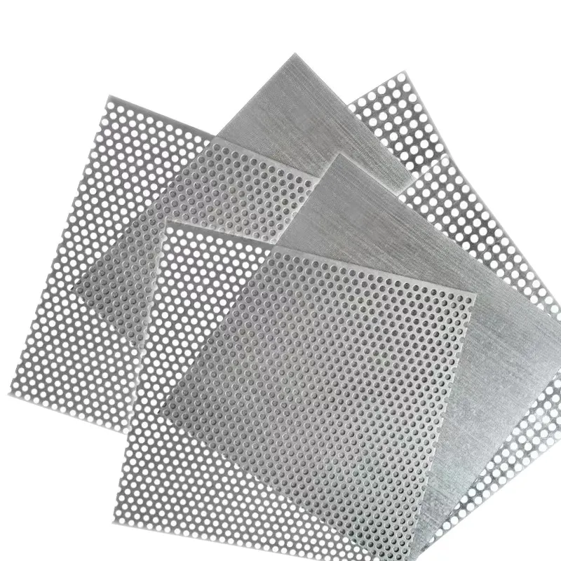 Perforated Metal Sheets 304 Stainless Steel Perforated Plate - Perforated Stainless Steel Sheet Metal Mesh Sheet Screen