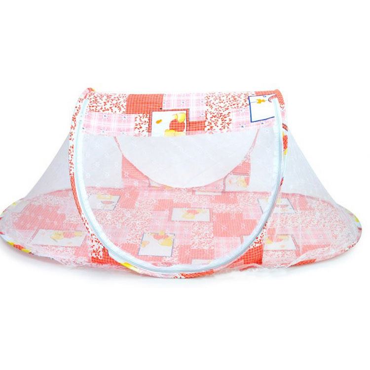 Zogifts Baby Mosquito <strong>Net</strong> for Pink Portable Folding Foldable Summer With Double Designer Bed Hammock Tent Crib Queen Size - Product Image 1