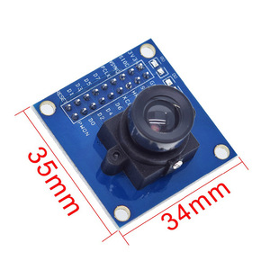 OV7670 300KP kamera modülü modülü Arduino için VGA CIF otomatik pozlama kontrolü ekran aktif boyutu 640X480 destekler