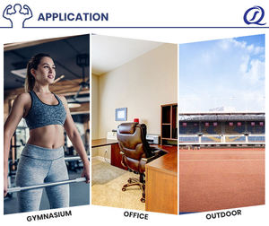 2-inch trung tâm lỗ gang Bumper tấm tiêu chuẩn Barbell tạ đĩa tấm cho trọng lượng đào tạo - Product Image 5