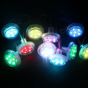 DC12V новый дизайн адресуемый RGB светодиодный пиксельный модуль света 35 мм 6 светодиодов для аттракционов и точечного освещения - Product Image 1