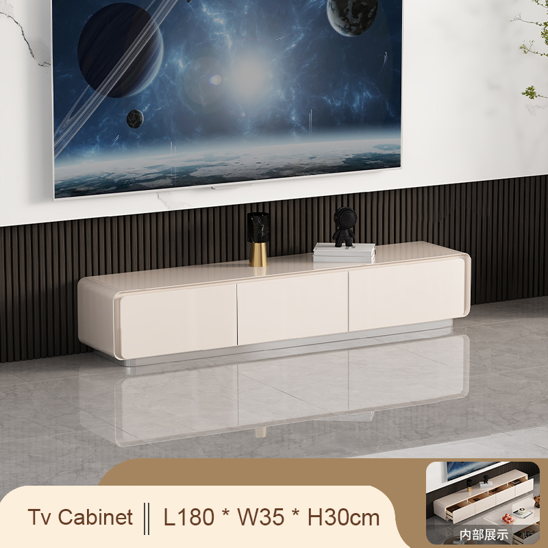 Mueble de TV blanco 180cm