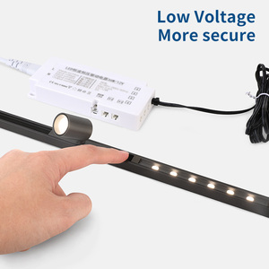 Dc 12V <span class=keywords><strong>Mini</strong></span> Magnetic LED Kệ chiếu sáng Side gắn đồ trang sức kính Showcase Led tủ theo dõi ánh sáng - Product Image 3
