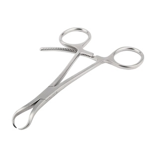 Kemik tutma cerrahi aletler için yuvarlak çeneli veteriner ortopedik cerrahi aletler ile AO azaltma forseps - Product Image 1