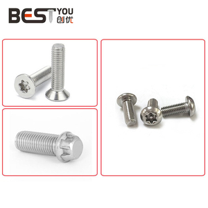 <strong>Stainless</strong> Steel A2 A4 Ss304 Torx Button Pan Head Security Machine Screw With <strong>Pin</strong>