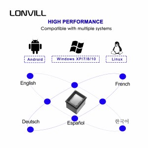 LONVILL SDK代码扫描仪Barecode扫描仪BT嵌入式固定安装条形码扫描仪 - Product Image 4