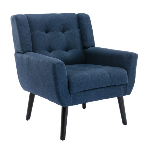 Blue + Upholstered