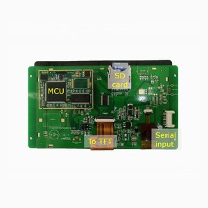 HMI screen <strong>Serial</strong> port 7 inch 800x480 TFT <strong>LCD</strong> module UART <strong>display</strong> with <strong>lcd</strong> <strong>controller</strong> board kit - Product Image 5