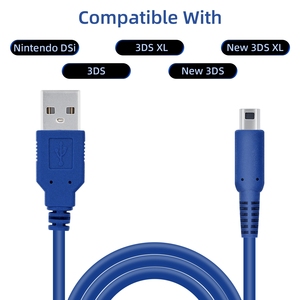 1.5M Power Supply Cable for Nintendo <strong>3DS</strong> USB Charge for DSi <strong>XL</strong> Data Transferring Charging Wires for New 2DS Charger for <strong>3DS</strong> <strong>XL</strong> - Product Image 5
