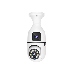 Lámpara binocular de doble lente, Bombilla WIFI, monitoreo, resolución 2K, CMOS, detección de movimiento, tarjeta de memoria, cámara CCTV - Product Image 6