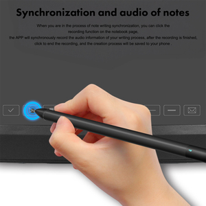 NEWYES Smart Pen LCD tavolo da disegno SyncPen blocco per scrittura 10 pollici Business Pad Sync telefono Digital Writing Tablet con Smart Pen - Product Image 4