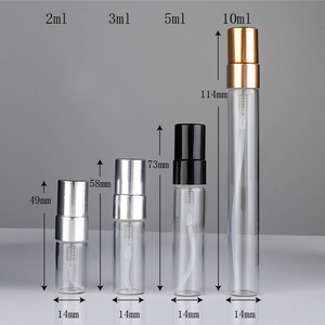 香水サンプルボトル2ml 3ml 5ml 10ml 10mlミニ香水ボトルサンプル香水ポンプスプレー付き工場供給 - Product Image 6