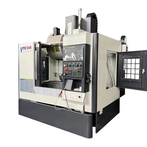 Shandong เครื่องกัดแนวตั้งสำหรับโลหะเครื่องกัดโลหะ vmc640ความเร็วสูง