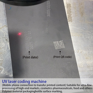 Profession elle Faserlaser maschine Coded rucker Laser beschriftung maschine Expire Batch Coding Druck Verfalls datum Chargen nummer - Product Image 3