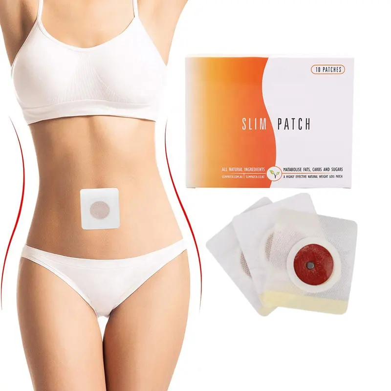 China Wholesale 30 Patches Magnet Body Slimming Patch Navel Slim Patch Weight Loss Burning Fat Pads