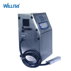 Stampante a getto d'inchiostro CIJ continua automatica carta PVC/ID stampante digitale a getto d'inchiostro industriale stampante a base piatta monocolore - Product Image 4