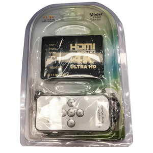Conmutador HDMI inteligente de 5 puertos SENYE HD con receptor IR de control remoto y cable adaptador de CA - Product Image 3