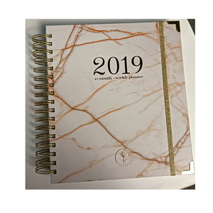 Ultimate Spiral Bound Wire O <strong>Binding</strong> pu leather linen fabric <strong>Notebook</strong> Notepad Planner Diary Journal Custom Printing Services - Product Image 4