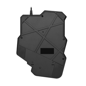 Teclado para una mano con cable USB, teclado para juegos RGB, teclado profesional con reposamuñecas, soporte para 35 teclas - Product Image 6