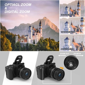 OEM10X光学ズーム一眼レフカメラCMOSAPSフォーマットカメラ6000*4000最高解像度2400万高ピクセルカメラ - Product Image 5