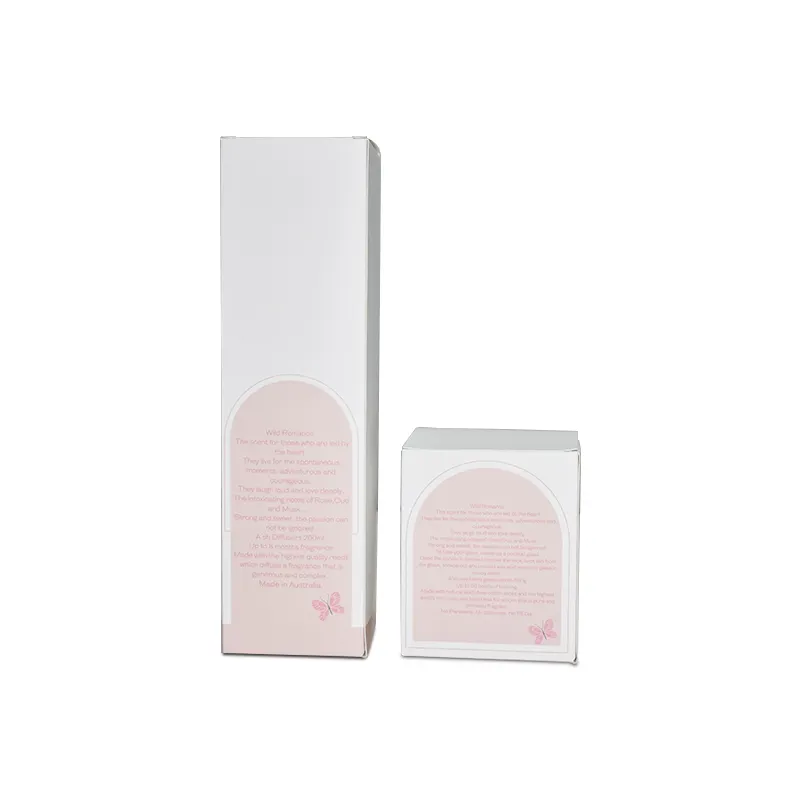 Embalagem de papel da personalização caixa quadrada da loção do shampoo tubo transparente