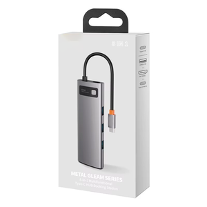<span class=keywords><strong>Hub</strong></span> Usb multiple 8 en 1 de haute qualité de type c à PD + 4KHDMI + USB3.0 * 3 + rj45 + SD + TF et <span class=keywords><strong>Hub</strong></span> multiport Usb c Hubs Usb pour ordinateur portable - Product Image 6
