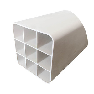 200x200カスタマイズサイズPVCスクエアパイプ50x50チューブUpvcプラスチックスクエアチューブ長方形PVCドレンパイプインド価格 - Product Image 6