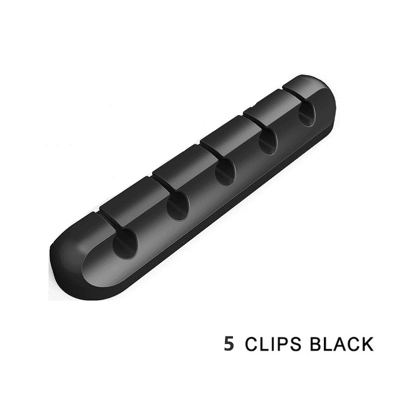 5 CLIPS BLACK