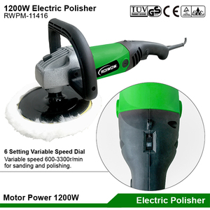 Bán Buôn 1200W Điện Điện Đánh Bóng Xe Chuyên Nghiệp Waxing Xe Chi Tiết Công Cụ Đánh Bóng Điện Đệm Đánh Bóng Máy - Product Image 4