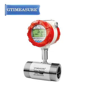 Wholesale <strong>Digital</strong> Turbine <strong>Flowmeter</strong> for Liquid Oil LCD Display <strong>Pulse</strong> <strong>Output</strong> Customized OEM for Gasoline Diesel Beer Milk Alcohol - Product Image 5