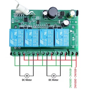 433.92 mhz 4 relè ricevitore rolling code telecomando interruttori 5km trasmettitore e ricevitore telecomando - Product Image 3