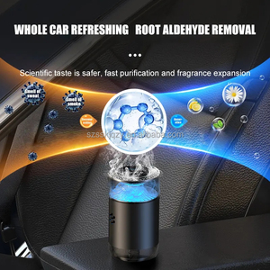 Car Diffuser Air Freshener Electronic Customized Aromatherapy Type-<strong>C</strong> Auto <strong>Perfume</strong> Oil Home Car Essential Oil Aroma Diffuser - Product Image 3