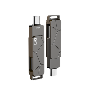แฟลชไดรฟ์ USB3.2 DM ชนิด C PD198 64G 128G 256G พร้อมพอร์ตคู่สำหรับสมาร์ทโฟนและคอมพิวเตอร์ - Product Image 1