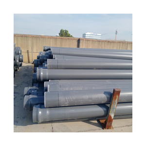 <span class=keywords><strong>Upvc</strong></span>パイプ、グレー、直径250mm、長さ5.8 m