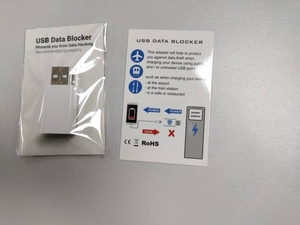 Быстрый зарядный пластиковый протектор данных USB блокатор данных для безопасной зарядки - Product Image 6