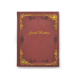 Jame Journal印刷装订日书会议纪要Pu皮革个人日记皮革笔记本 - Product Image 3