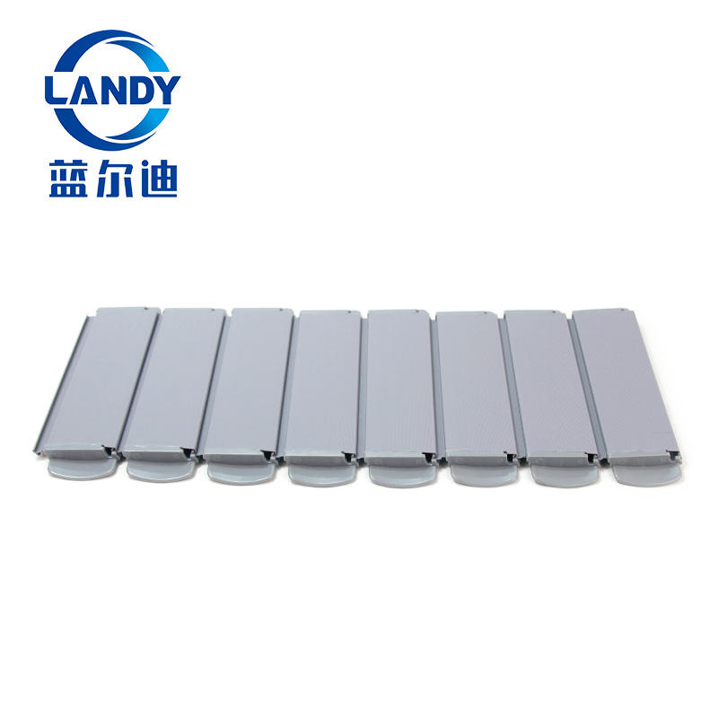 Gray Automatic Pool Cover