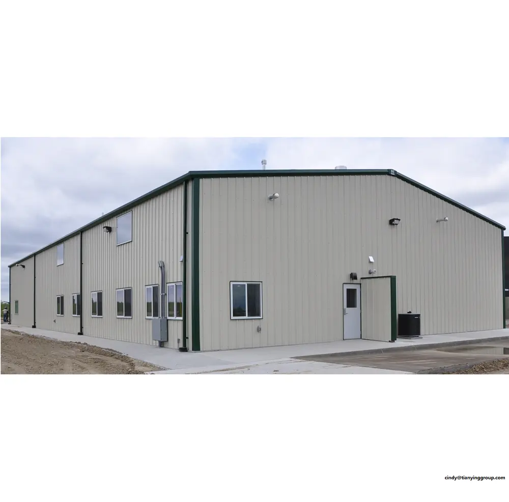 Cheap steel construction building prefab warehouse for storage