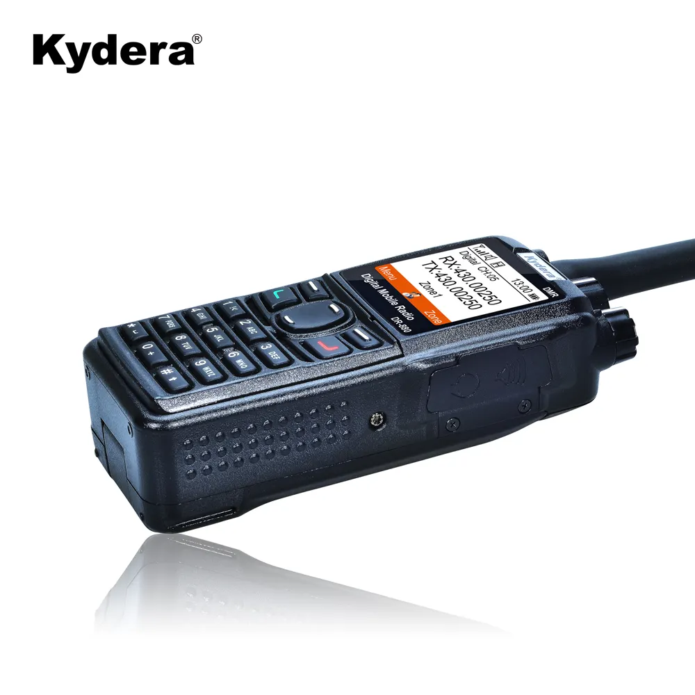 Radio 2 Arah Kydera DR-880 Uhf Vhf, Pembuat Komunikasi Radio Dua Arah DMR Walkie Hf Transceiver Radio