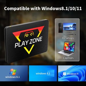 レトロゲームコンソール1テラバイトSSD 16,191ゲーム80 + エミュレータープラグアンドプレイWindows内蔵PlayZone FTPビデオゲーム用 - Product Image 2